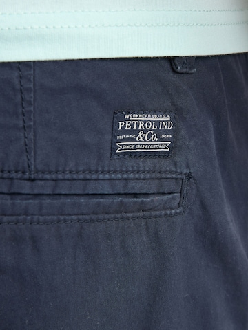 Petrol Industries - regular Pantalón chino en azul