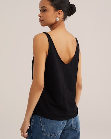 WE Fashion Top w kolorze czarny