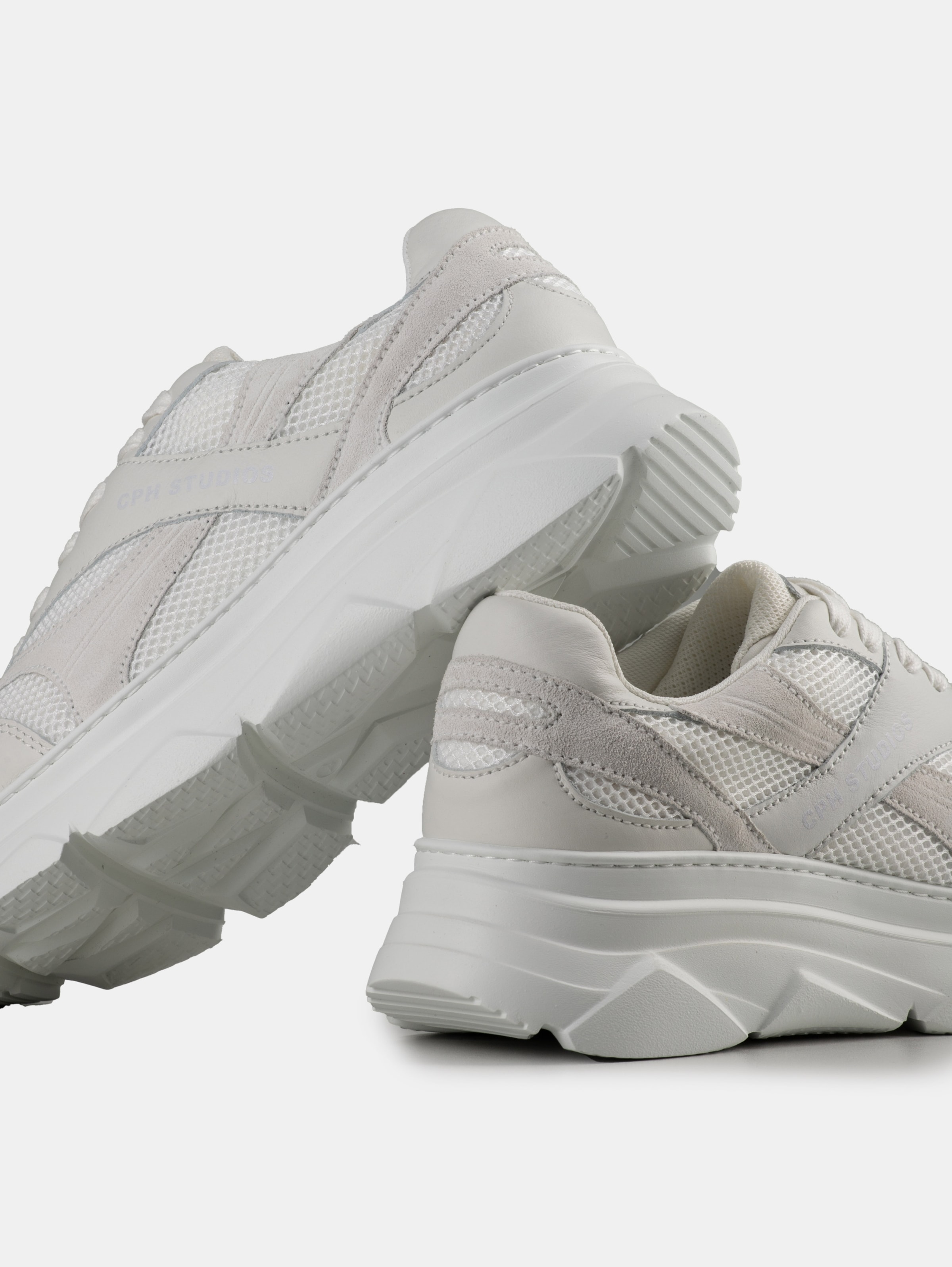 Copenhagen Studios Platform trainers 'CPH54' in White