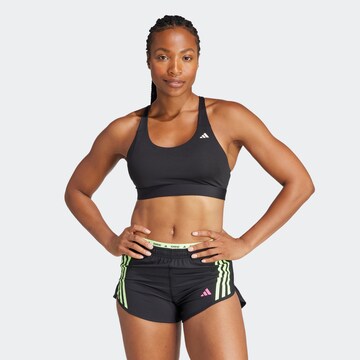 ADIDAS PERFORMANCE Bralette Bra in Black: front