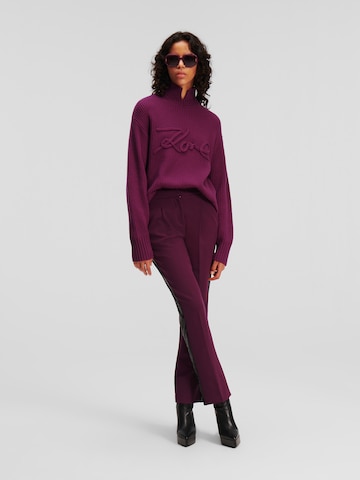 Karl Lagerfeld - Pullover em roxo