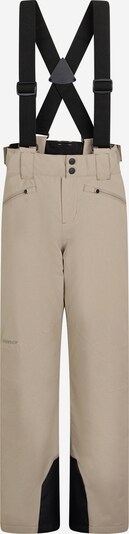 ZIENER Outdoor Pants 'AXI-Z' in 128 in Sand / Black, Item view