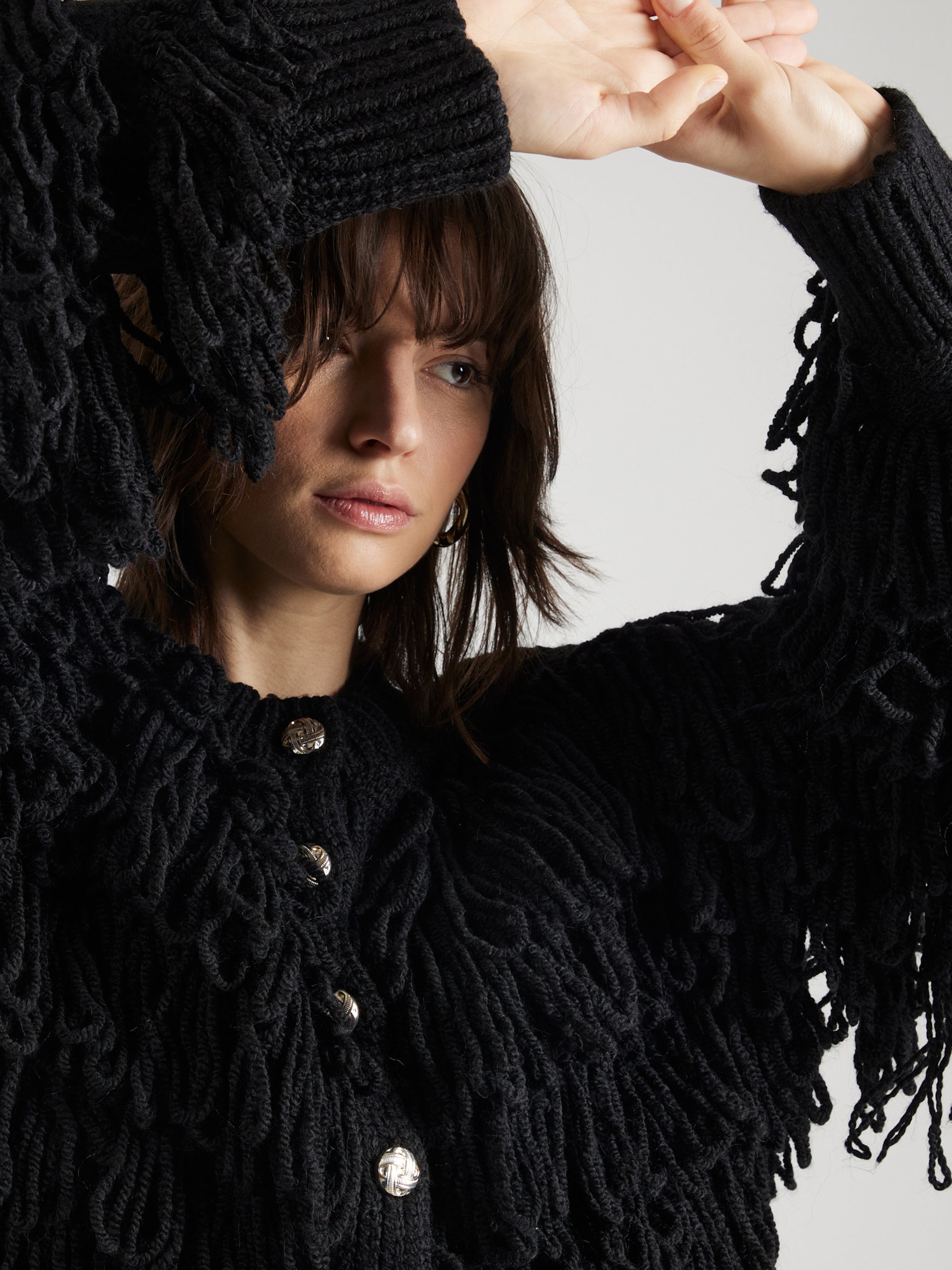 Tassel cardigan shop river island