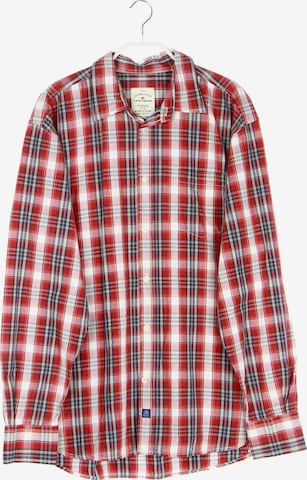 TOM TAILOR Button Up Shirt in L in Red: front