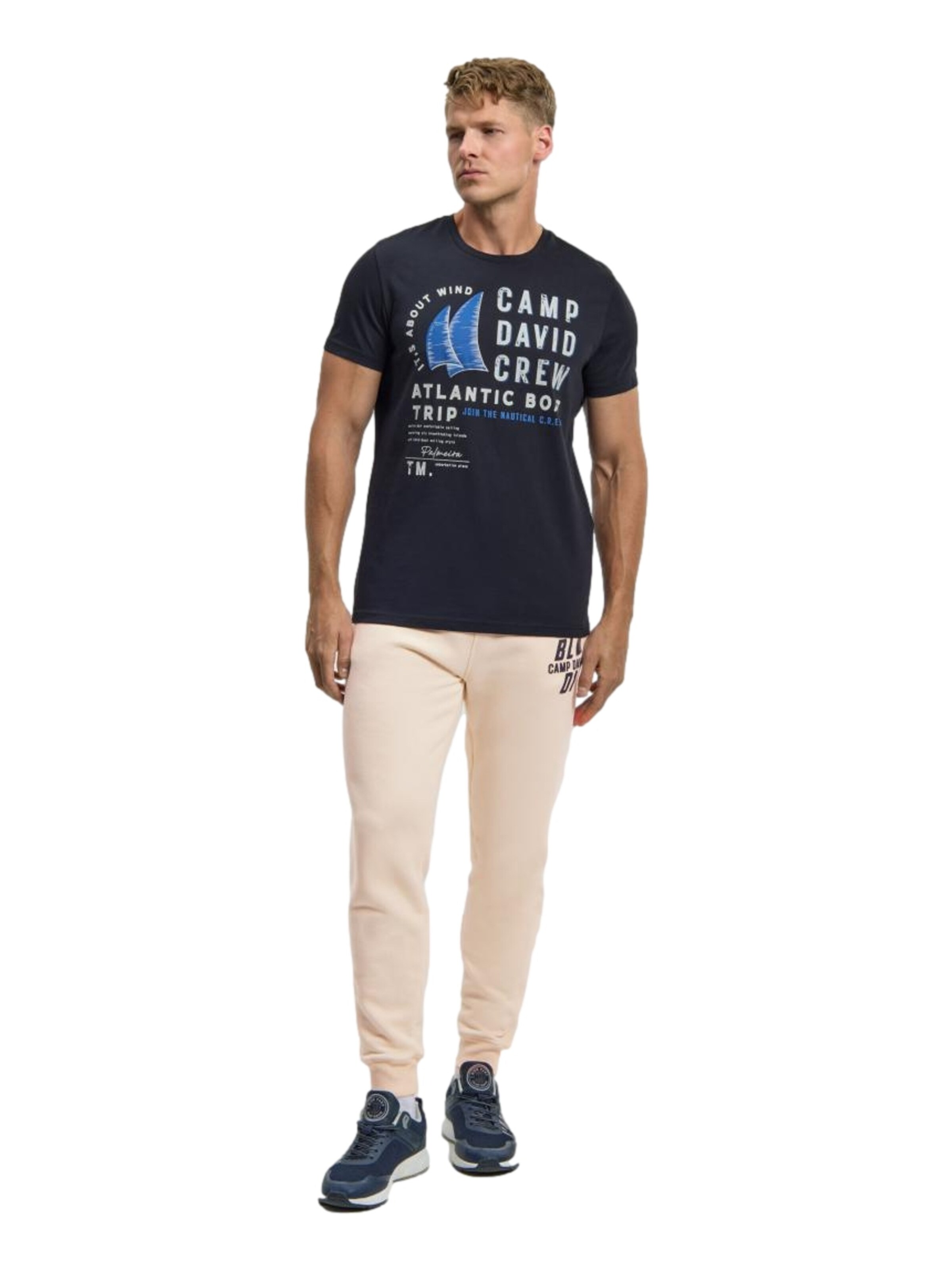 CAMP DAVID Shirt in Blue