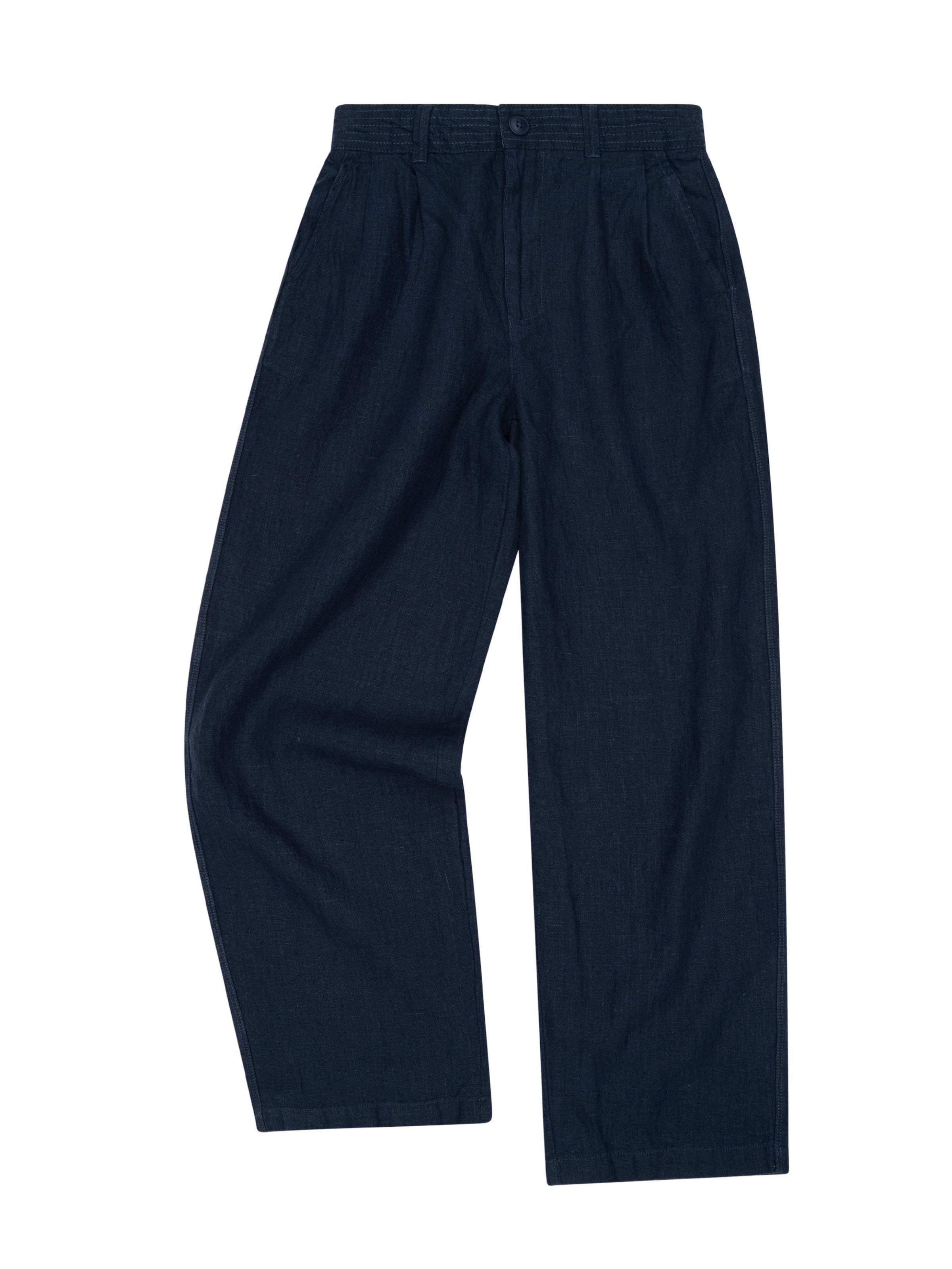 Wide Leg Pantalon 'AIME' LDB en bleu : devant