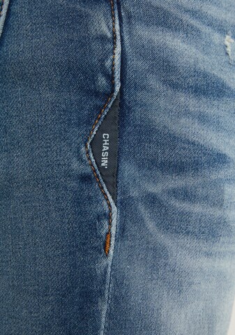 CHASIN' Regular Jeans 'EGO Noble' in Blau