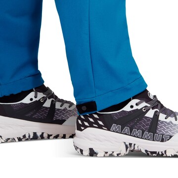 MAMMUT Regular Outdoorhose 'Courmayeur' in Blau