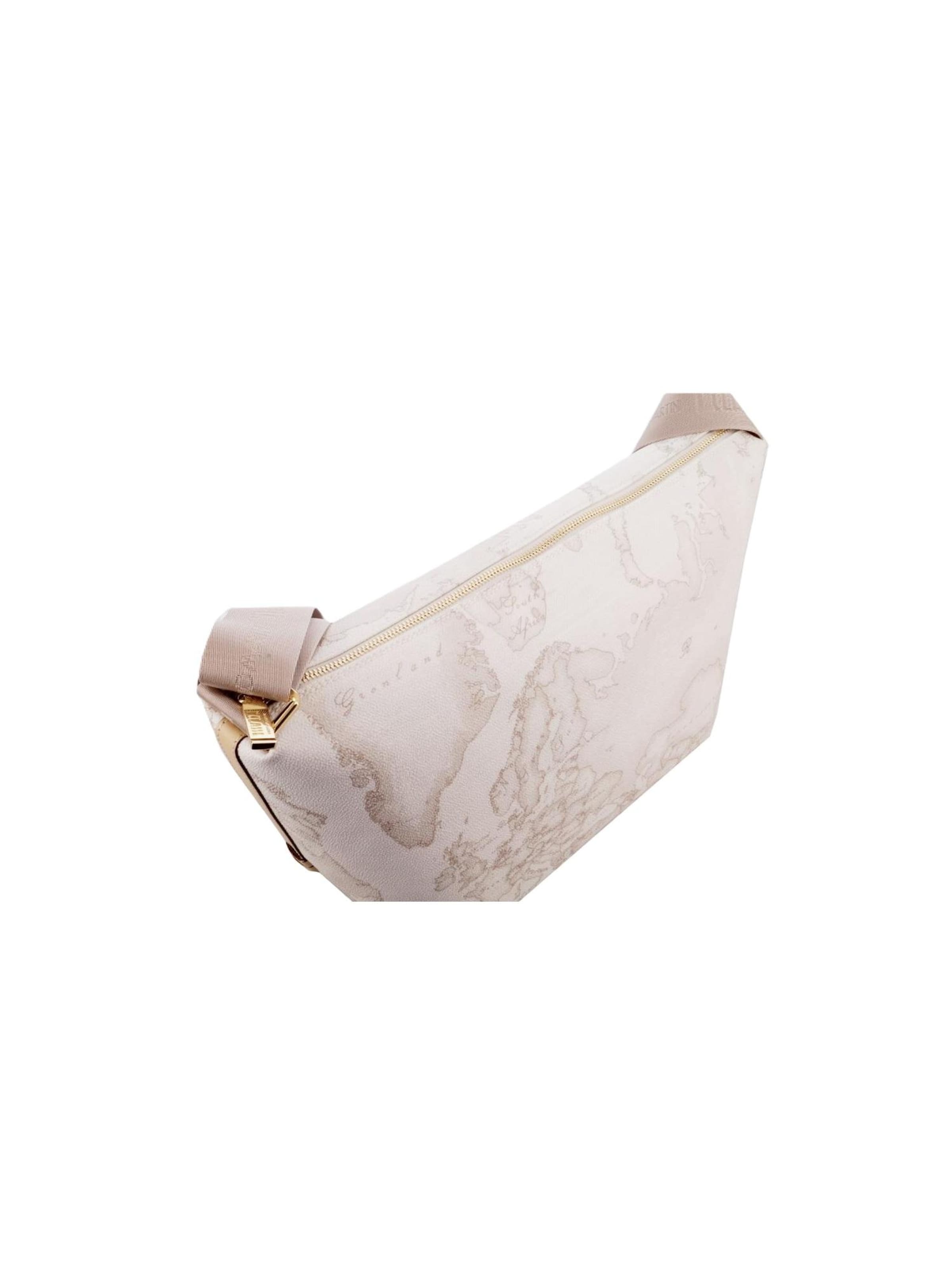 Borsa a tracolla di Alviero Martini in bianco