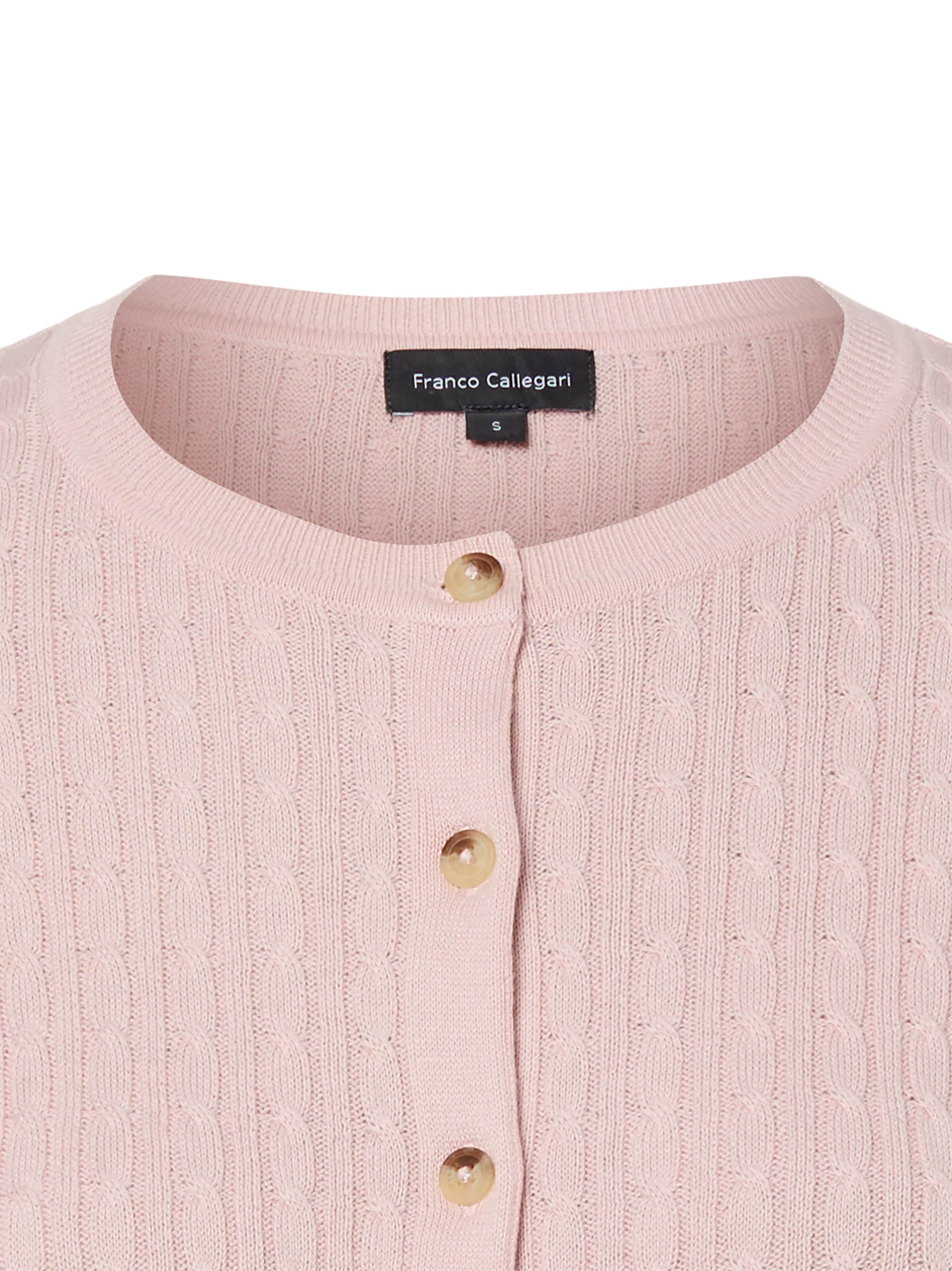 Cardigan Franco Callegari en rose