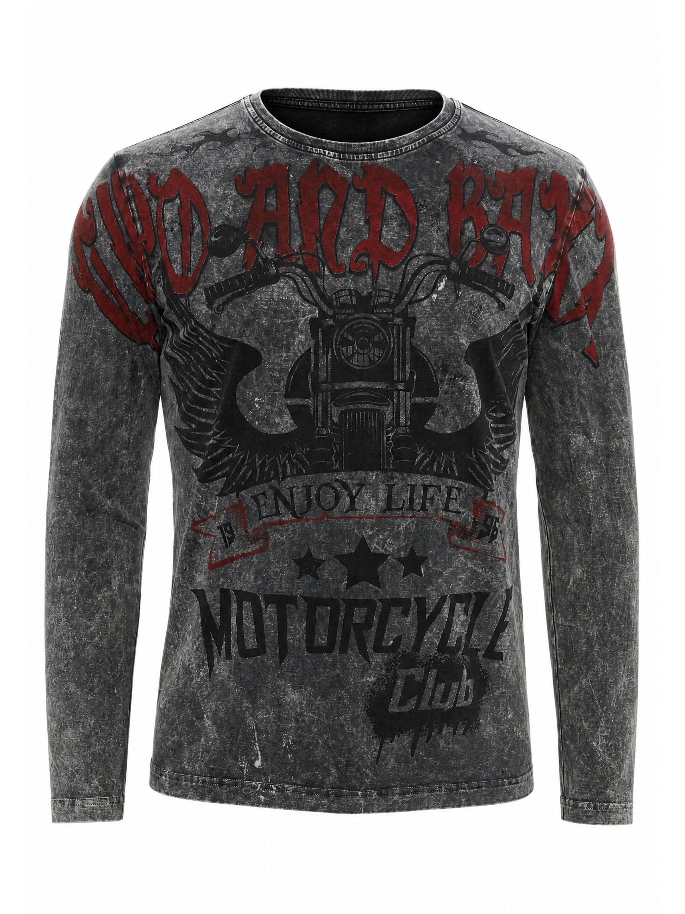 T-Shirt CIPO & BAXX en multicouleur : devant