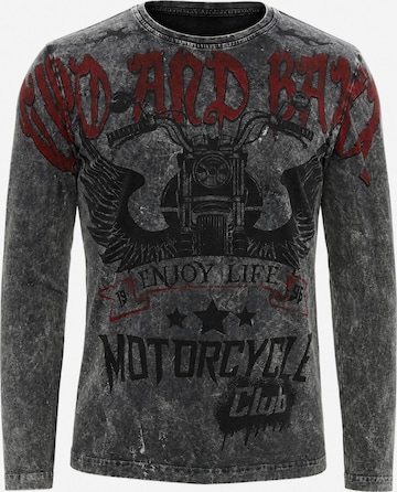 T-Shirt CIPO & BAXX en multicouleur : devant