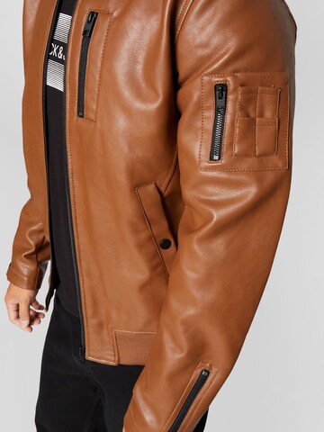 JACK & JONES Between-Season Jacket in Brown