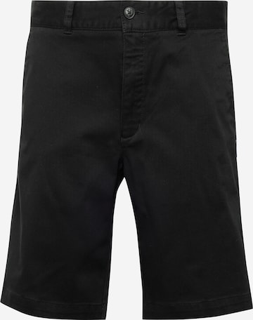 HUGO Blue - Pantalón chino 'Dante242' en negro: frente