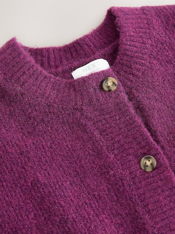 Next Knit cardigan in Purple