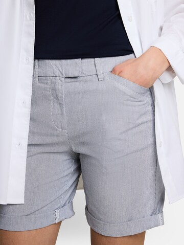 TOM TAILOR Slimfit Hose in Grau