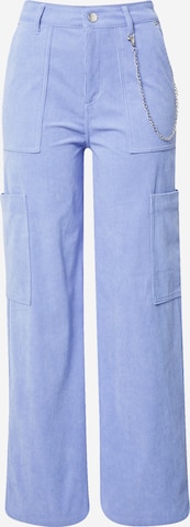 ONLY Regular Cargo trousers 'ADA' in Blue: front