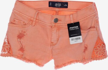 HOLLISTER Shorts XXS in Orange: predná strana