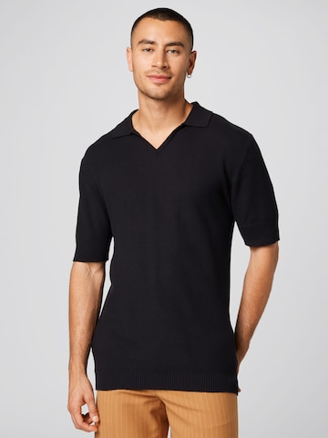 ABOUT YOU x Kevin Trapp - Camiseta 'Ansgar' en negro: frente