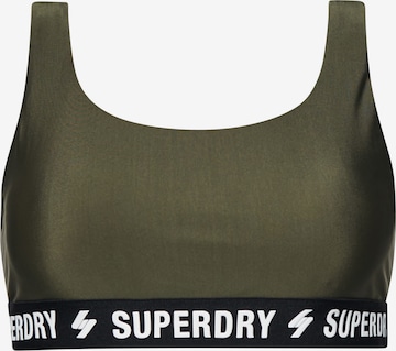 Superdry Bustier Bikinitop in Grün: predná strana