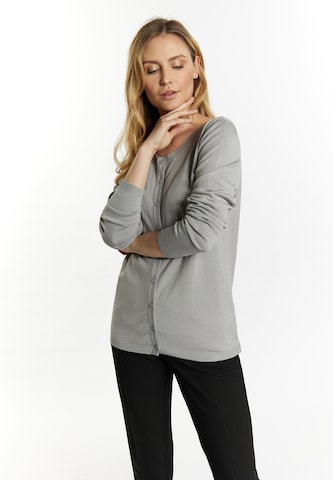 usha BLACK LABEL - Cárdigan 'Nowles' en gris: frente