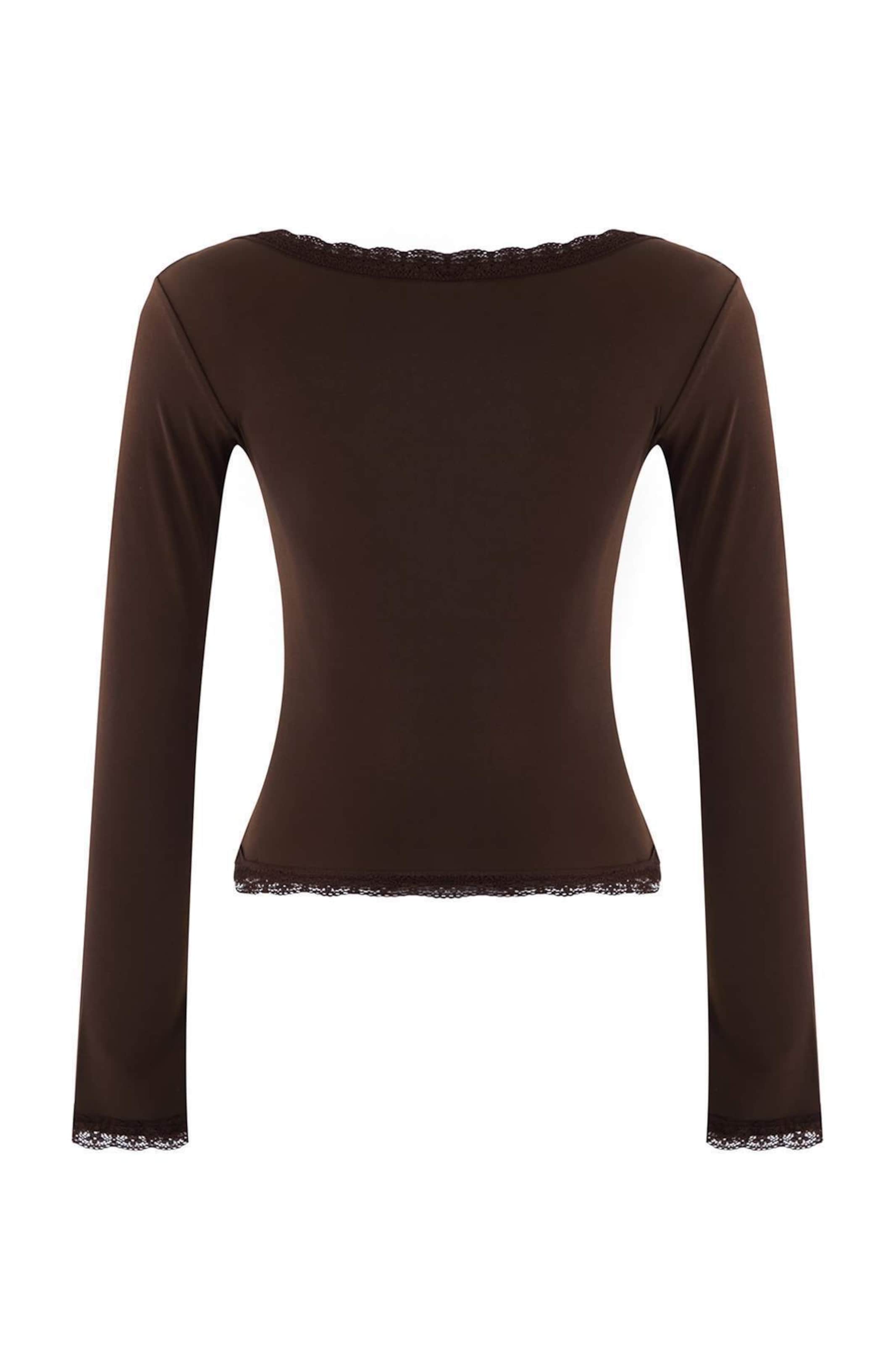 Maglietta di Trendyol in marrone