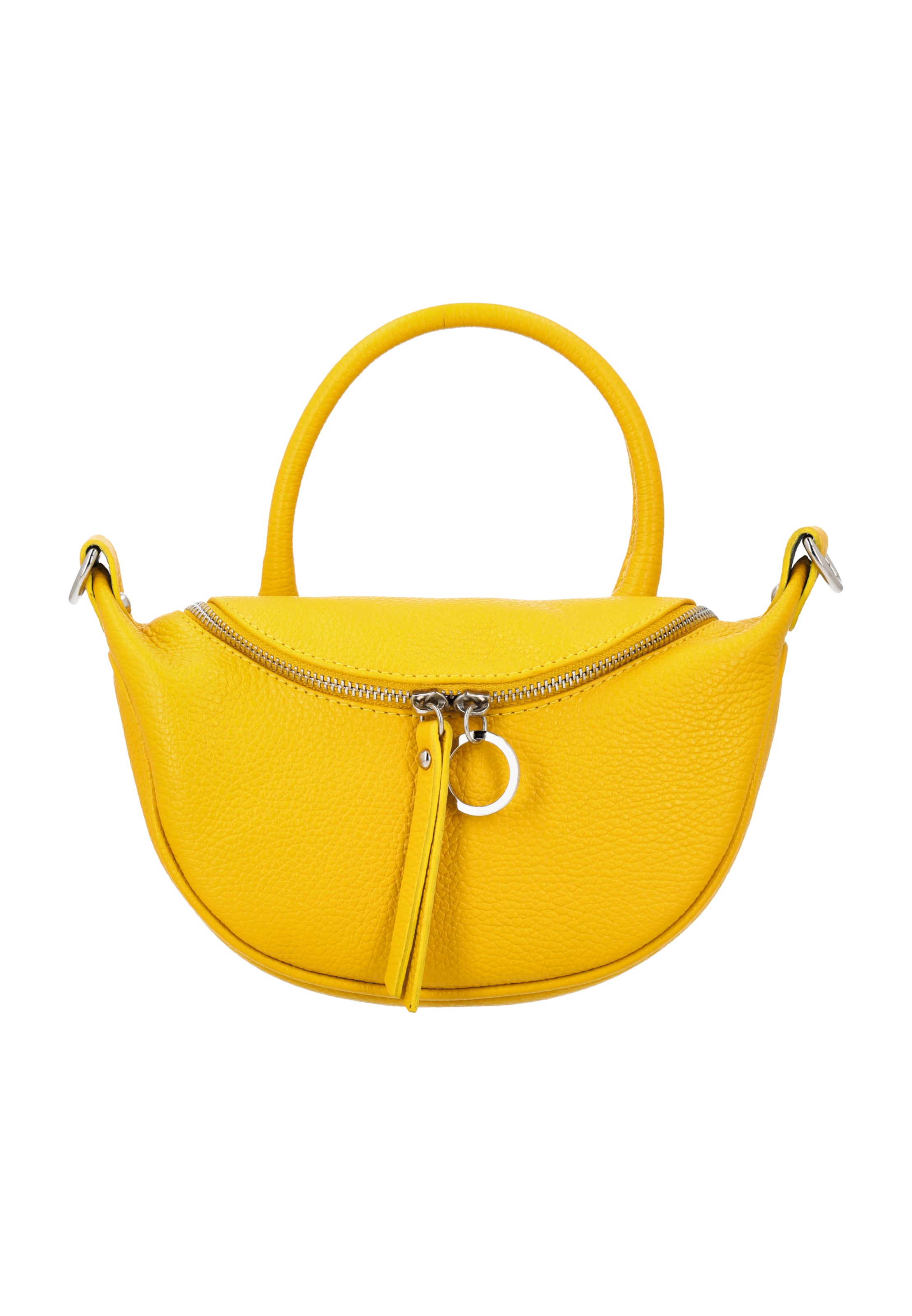 faina Handbag in Yellow: front