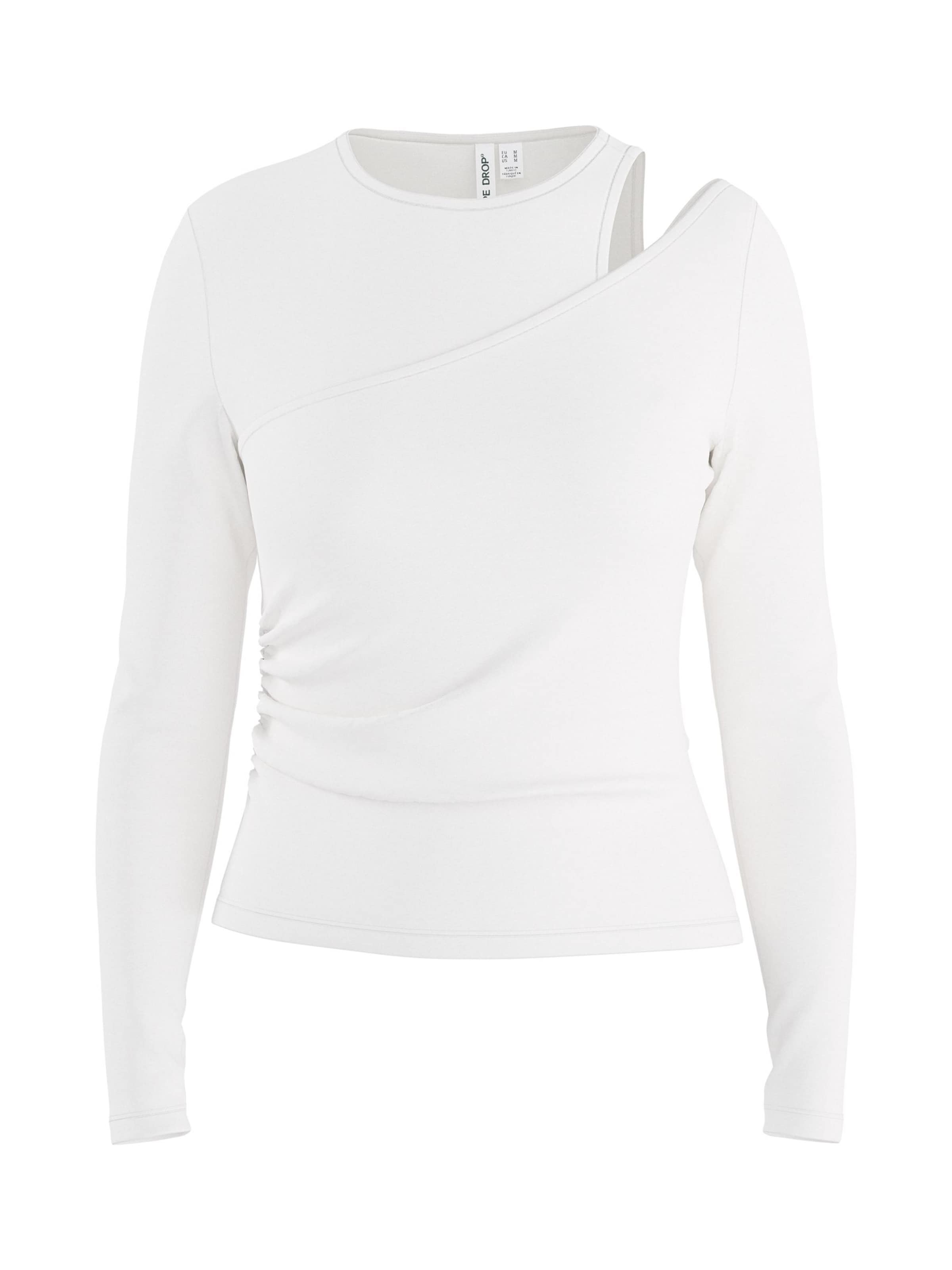 Maglietta di HYPEDROP in bianco: frontale