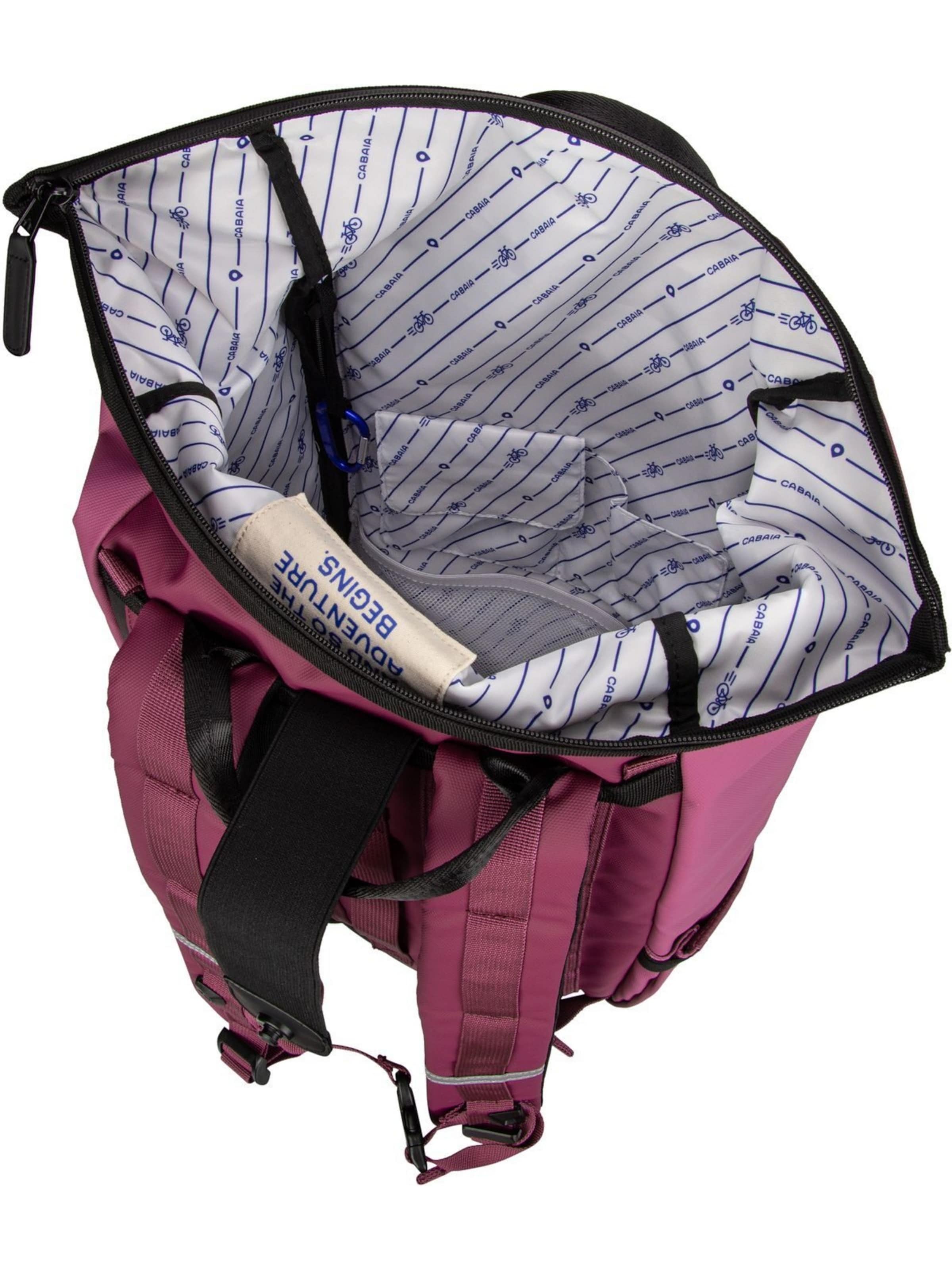 Cabaia Backpack 'Explorer' in Purple