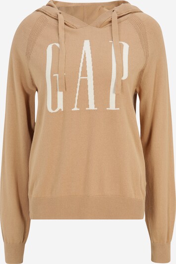 Gap Tall Sweter w kolorze cappuccino / białym, Podgląd produktu