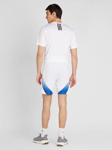 Regular Pantalon de sport 'Italy 24' ADIDAS PERFORMANCE en blanc