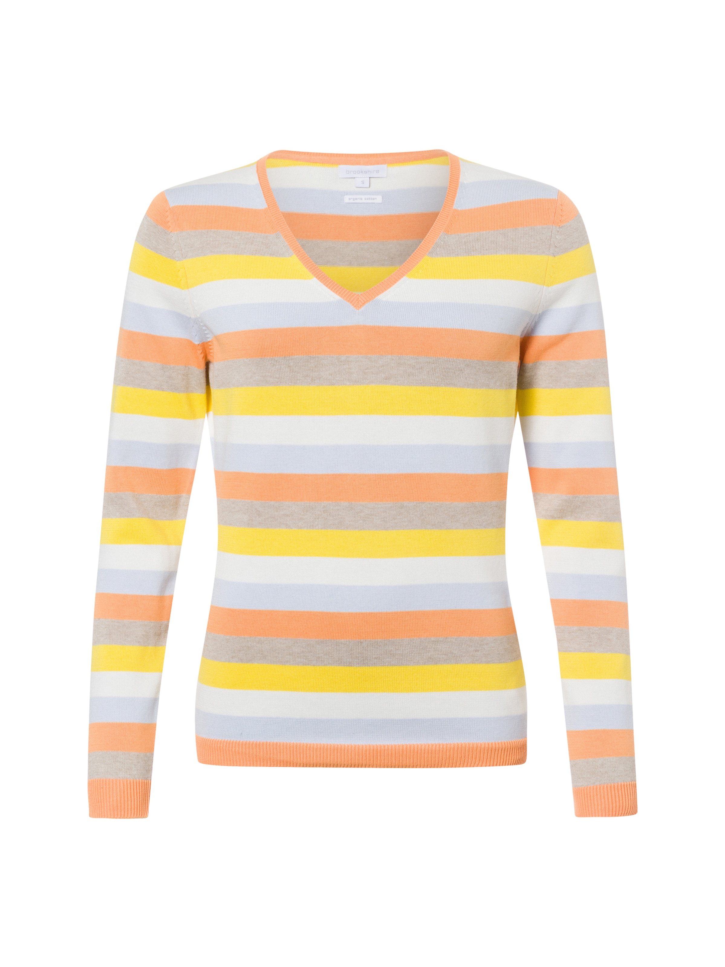 Brookshire Pullover in Grau: Vorderseite