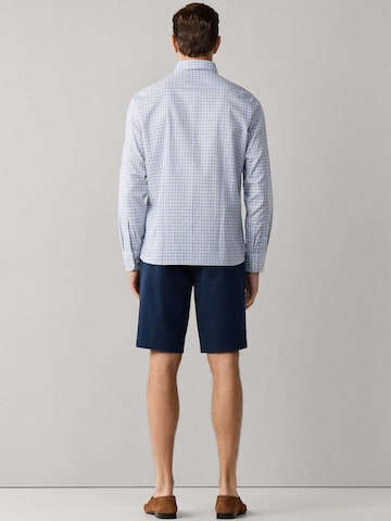 Hackett London Regular Fit Hemd in Blau
