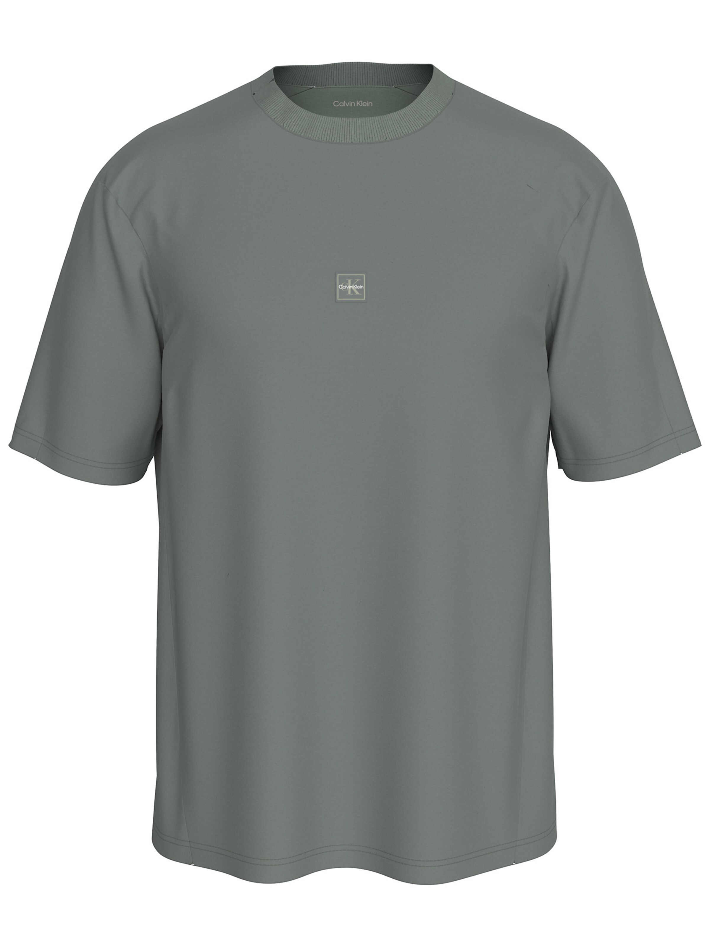 T-Shirt fonctionnel Calvin Klein Sport en gris : devant