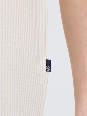 Kronstadt Regular fit Overhemd ' KSZeldale ' in Beige