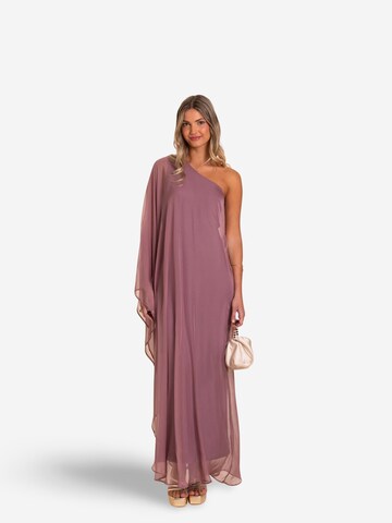 THE-ARE - Vestido em rosa: frente