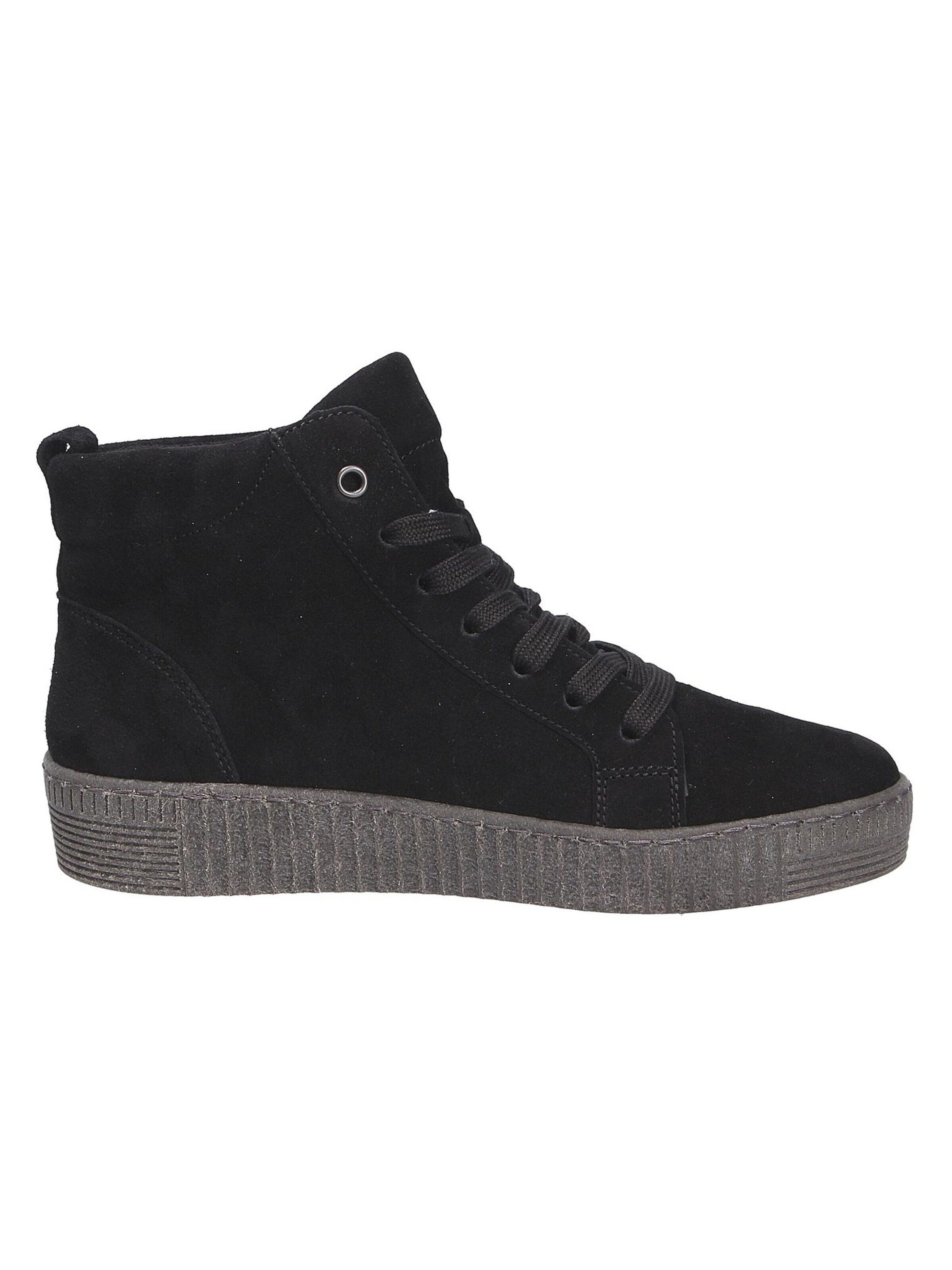GABOR Lace-Up Boots in Black
