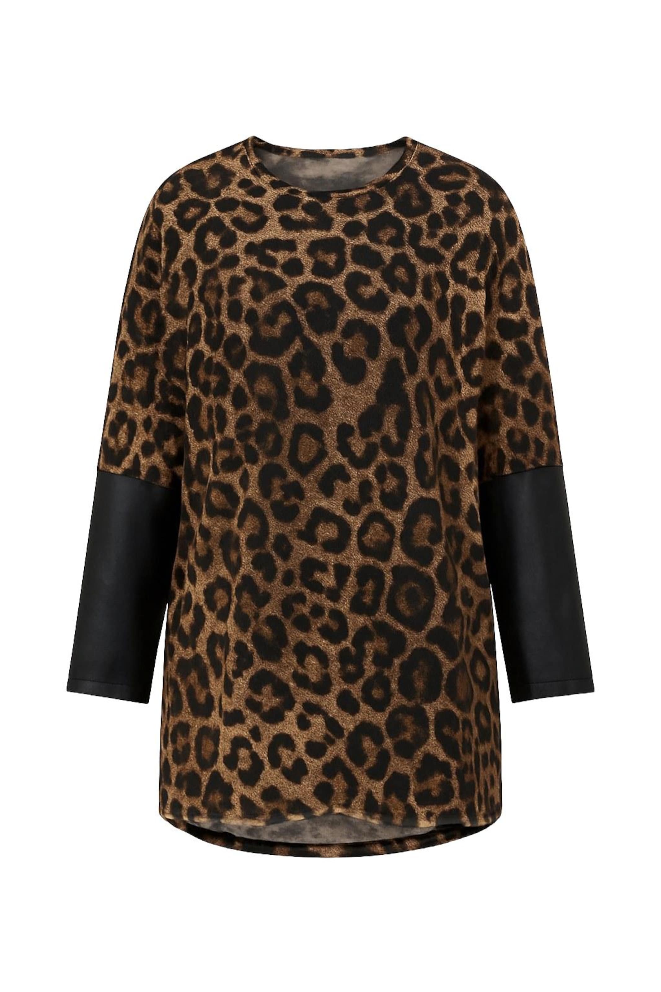 Stil Diva Shirt in Bruin: voorkant