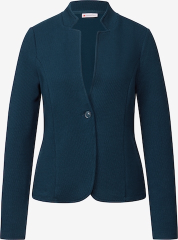 STREET ONE Blazer 'Jacquard' in Blau: Vorderseite