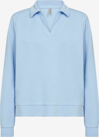 Sweat-shirt 'Banu' Soyaconcept en bleu : devant