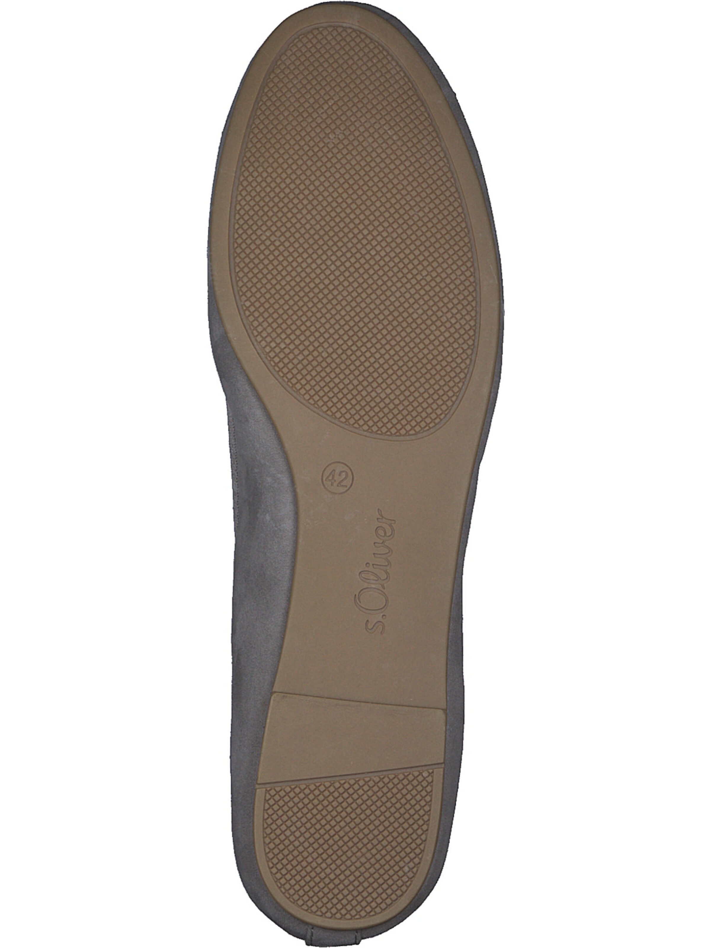s.Oliver Ballet Flats '22121' in Grey