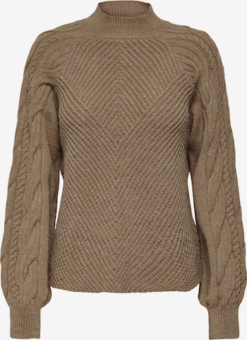 ONLY Sweater 'Freya' in Brown: front