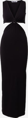 NEON & NYLON Letnia sukienka 'Lina' w kolorze czarny: przód