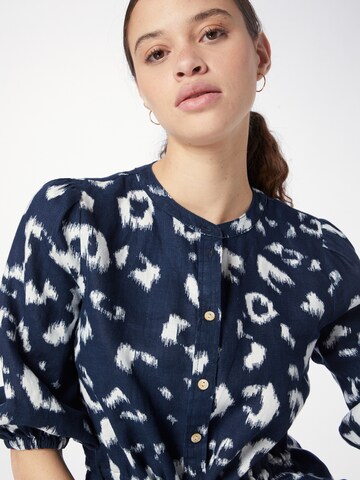 Marks & Spencer Bluse in Blau