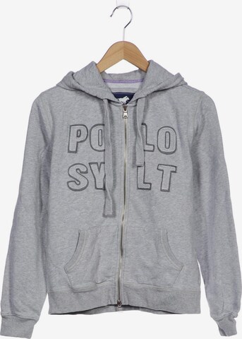 Polo Sylt Sweatshirt & Zip-Up Hoodie in M in Grey: front