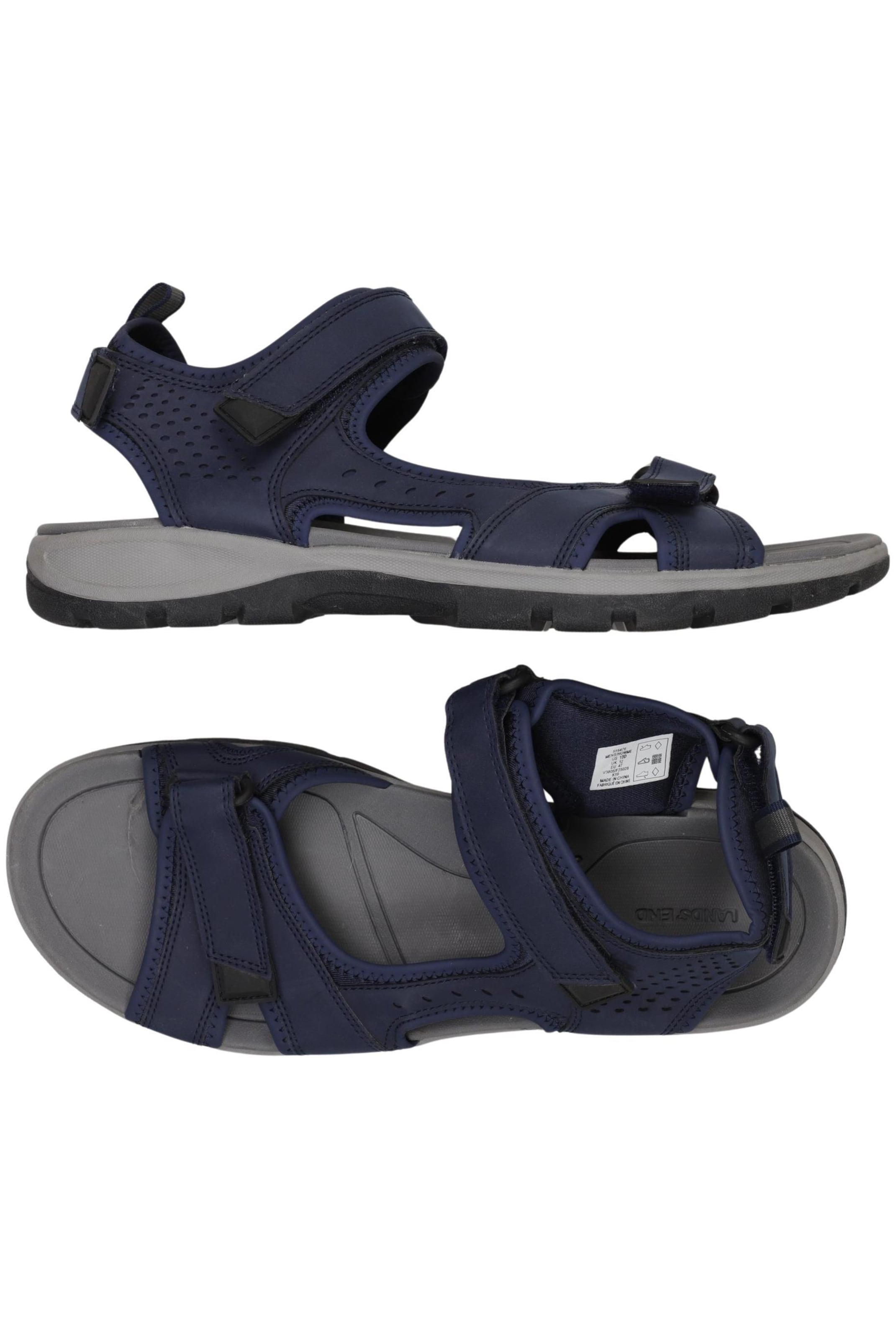 Lands‘ End Sandals & Slippers in 47 in Blue: front