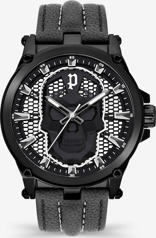 POLICE Analog Watch in Black: front