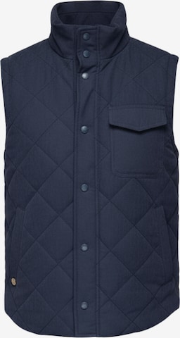 Gilet 'OM-JAVJ-0277' Ombre en bleu : devant