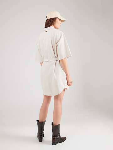 G-STAR Платье-рубашка в Бежевый