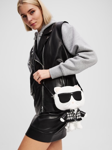balts Karl Lagerfeld Pleca soma 'IKON-Choupette'